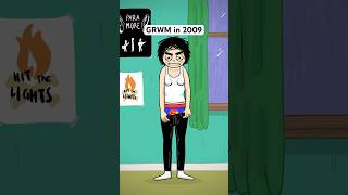 PC4PC xoxo #grwm #getreadywithme #millennials #emo #2000s #y2k #animation #cartoon #shorts #comedy