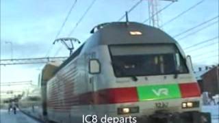 IC8 departs from Joensuu