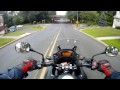 riding home from work 6am nyc honda cb500x highway riding