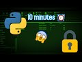 How to Encrypt YOUR Files in 10 minutes Using Python