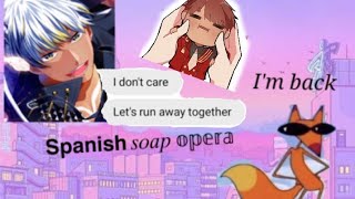 Spanish soap opera [] Ft. fem, Male and NB y/n [] Obey me x y/n