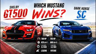 Ford Dark Horse SC vs Shelby GT500 Which Mustang Is Better?