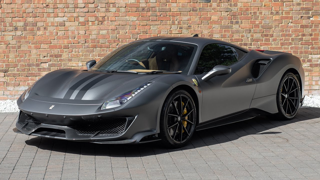 2020 Ferrari 488 Pista - Matte Grigio Silverstone - Walkaround ...