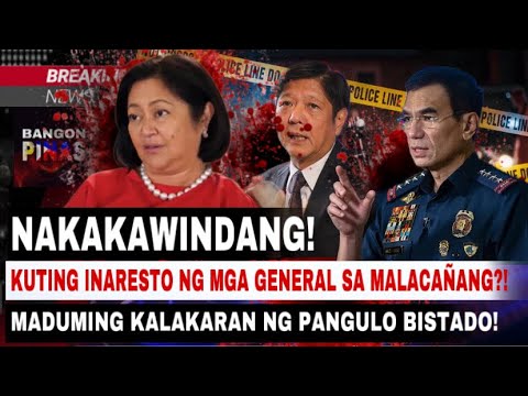 NAKAKAWINDANG! KUTING INARESTO NG MGA GENERAL SA MALACAÑANG?! MADUMING KALAKARAN NG PANGULO BISTADO!