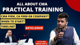 All About CMA (Practical Training) | CMA Articleship Details | Timeline, Stipend, Eligibility, Dummy