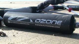 Ozone Zephyr 17m Kitesurfing Kite Detail - ATBShop.co.uk