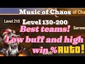 Music of Chaos Level  140 to 200 Hero Wars Dominion Era