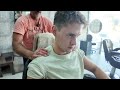 feel the power strong asmr barber with fast u0026 aggressive movements