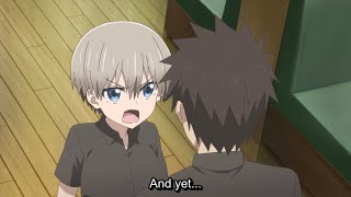 Hana Uzaki is angry because Shinichi doesn't know his mistake yet EP 8 [ Uzaki-chan - 宇崎ちゃんは遊びたい！ω ]