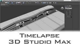 Time-lapse: Sci Fi Floor Modelling - 3D Studio Max (Part 1)