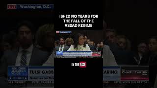 “I SHED NO TEARS FOR THE FALL OF THE ASSAD REGIME” - Tulsi Gabbard #shorts