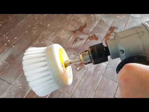 The easiest way to clean thinset mortar from tile The easiest way to clean thinset mortar from tile