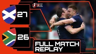 Scotland's FIRST sevens trophy! | 2016 London World Rugby Sevens Series Final