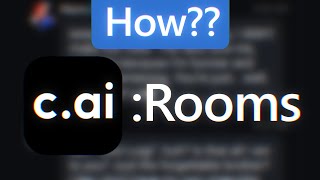 How To CREATE ROOMS In CHARACTER AI