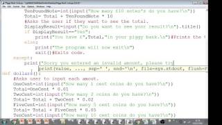 Python Tutorial 18 Exception handling using Try and Except
