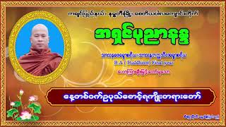 အရှင်ပုညာနန္ဒ ဟောကြားတော်မူသော နေ့တစ်ဝက် ဥပုသ်စောင့်ကျိုး တရားတော်