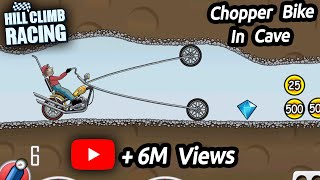Hill Climb Racing - New Chopper Bike In Cave