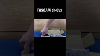 TASCAM dr-05x 購入！#shorts #開封