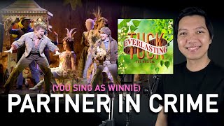 Partner In Crime (Jesse Part Only - Karaoke) - Tuck Everlasting