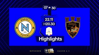 Napoli Futsal-Ecocity Genzano 1-0 | 7ª giornata | Serie A 2024/2025 | Highlights