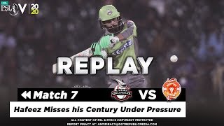 Mohammad Hafeez Batting Highlights | Lahore Qalandars vs Islamabad United | HBL PSL 5 | 2020