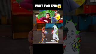 World Chat pe Noob id k samne 2d dino aagaya or phir kya hua dekho - Garena free fire max #shorts