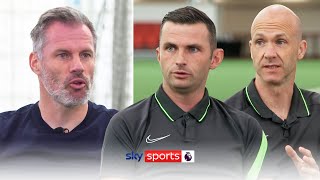 Carra's fascinating discussion with PL refs on VAR