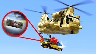 GIVING PEOPLE FREE CARS BUT THEY'RE BOMBS! *CARGOBOB TROLLING!* | GTA 5 THUG LIFE #479
