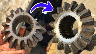 How to Repaired Differential Side Gear of CAT Caterpillar by Technically Method