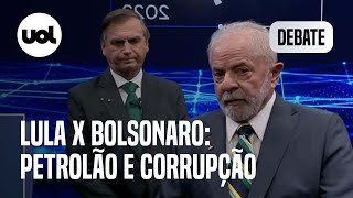 Lula x Bolsonaro: o que falaram sobre corrupção, Petrobras e orçamento secreto em debate do 2º turno