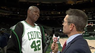Al Horford's father reacts to son's historic playoff game