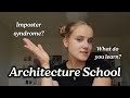 Yapping about architecture school for 10 minutes straight