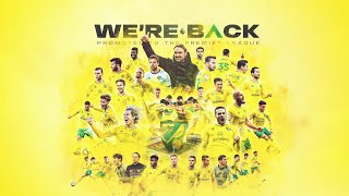 NORWICH CITY PROMOTED TO THE PREMIER LEAGUE