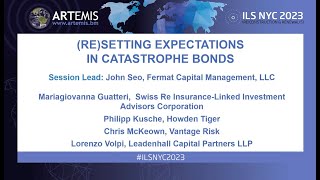 (Re)setting expectations in catastrophe bonds - Artemis ILS NYC 2023 Session 1