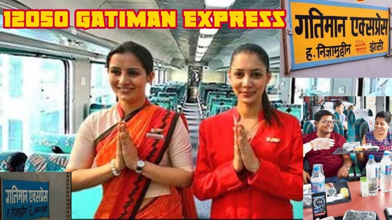 Gatiman Express 12050 160kmph Journey In India S Fastest Train