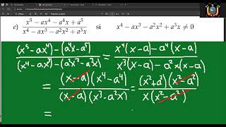 SIMPLIFICACION DE FRACCIONES NIVEL POLITECNICO Facil y Sencillo