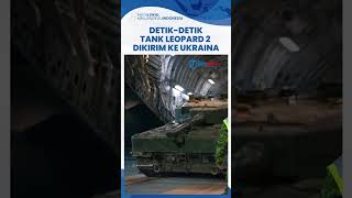 Detik-detik Tank Leopard 2 Dikirim Kanada Pakai Pesawat Militer ke Ukraina, Berjalan saat Bersalju