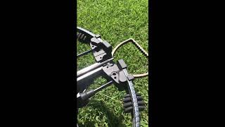 SWAT Broadhead Crossbow Magnum X-MAG accuracy test at High Speeds.