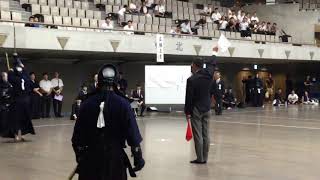 令和元年9月7日   第58回東京都剣道選手権大会   江戸川 石井選手 対 警視庁 正代選手