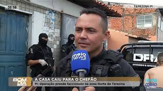 CHEFÃO É PRESO: operação prende faccionado na zona Norte de Teresina