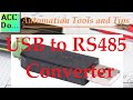 Automation Tools - USB to RS485 Converter