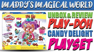 Unboxing & Reviewing Play-Doh Kitchen Creations Candy Delight Playset