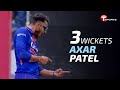 Axar Patel amazing 3 wickets against West Indies | WI vs IND | 5th T20I | T Sports