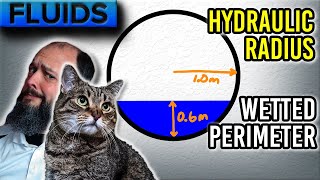 How to Find HYDRAULIC RADIUS and WETTED PERIMETER – Rectangle, Trapezoid, Circle