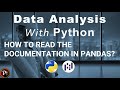 Pandas 2.2: How To Read The Documentation In Pandas | Reading Tabular Like Documentation In Pandas |