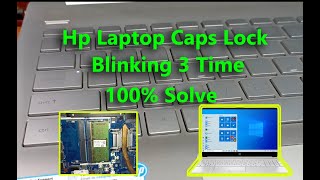 Hp Laptop 3 time Caps Lock Blinking II Hp Laptop No Display Problem 100 % Solve
