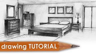 How To Draw A Pink Bed With Pillows Free Easy Tutorial