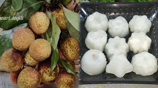 లీచీ జెల్లీ gelatin వాడకుండా👌👆🔔#food#viral#trending#tranding#youtube#videos#views#plz#asmr#yt#1m#2k