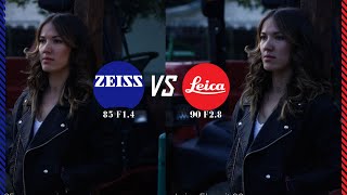 ZEISS CONTAX 85mm VS LEICA ELMARIT R 90mm - Which One's Better?