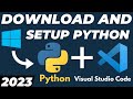 How to setup and run Python program in Visual studio code tutorial | Install python in VS Code